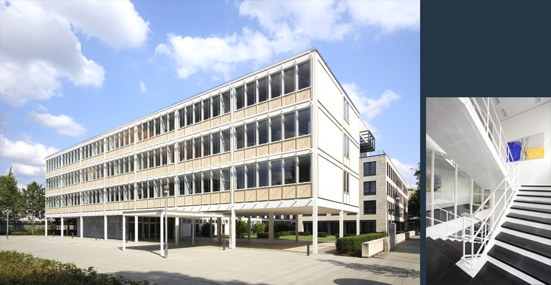  Perspektive  Perspektive, Treppenhaus